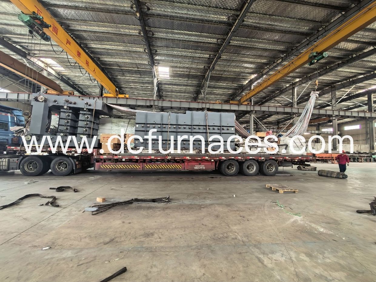 RCT20T Spheroidizing Annealing Furnace Loaded and Shipped to Guanxian Anlun