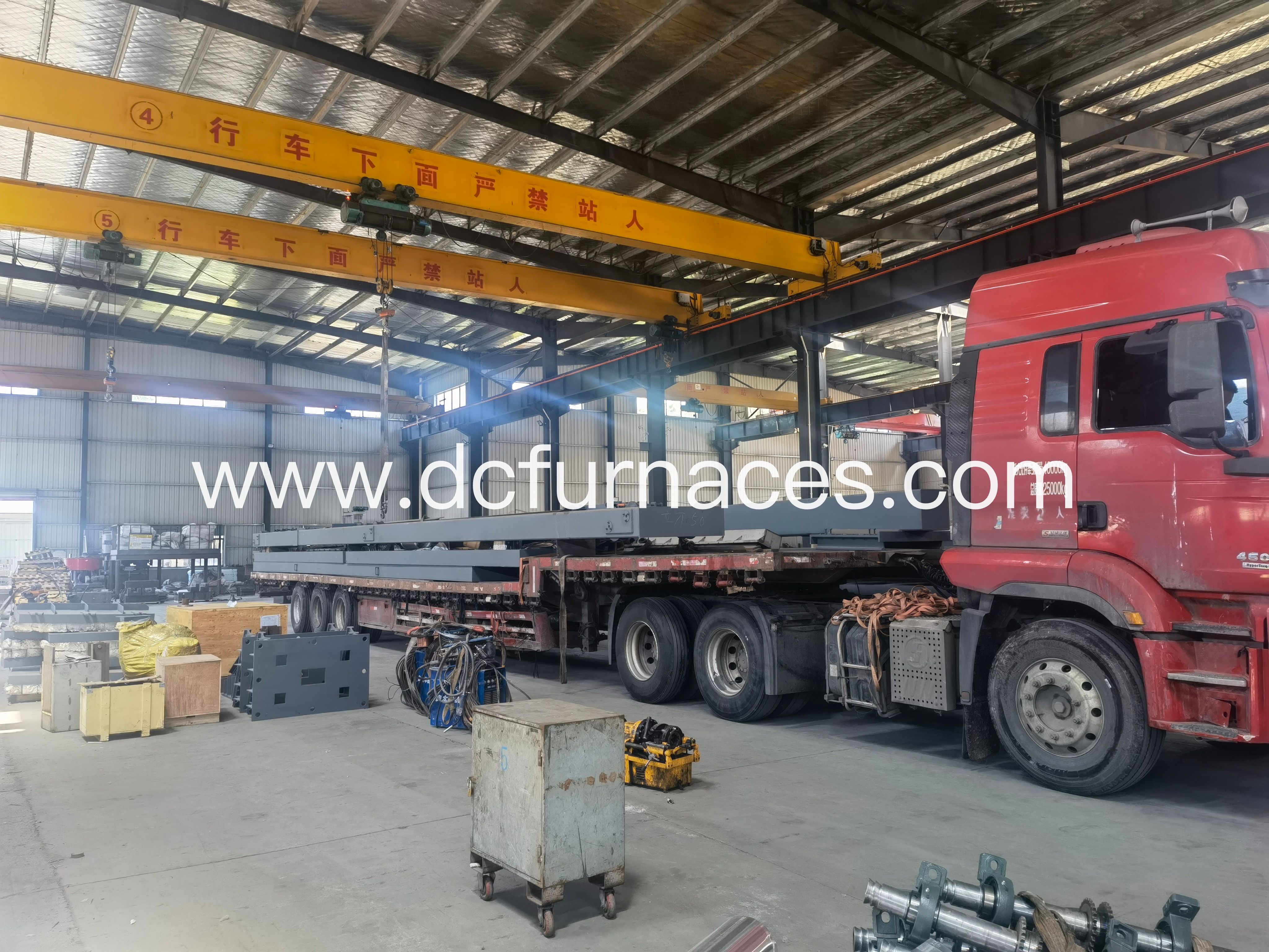QB-50-18M Walking Beam Heating Furnace Loaded and Shipped to Jiangsu Liwan